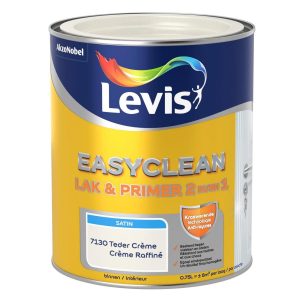 Levis EasyClean Lak & Primer satin Teder Creme 0,75 L