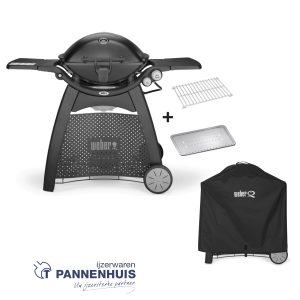 Weber Gasbarbecues Q 3200 Station Black + Hoes 7184