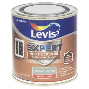 Levis expert houtlak buiten High Gloss Wolkengrijs 0,25L 7550