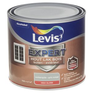 Levis expert houtlak buiten High Gloss Wolkengrijs 0,5L 7550