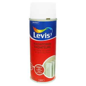 Levis Radiatoren Satin Spray White Touch 0,4 L