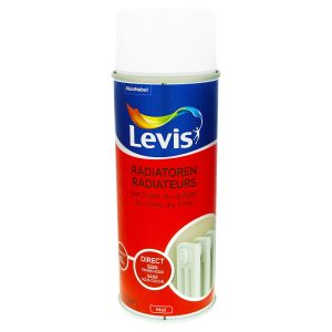 Levis Radiatoren Mat Spray White touch 0,4 L