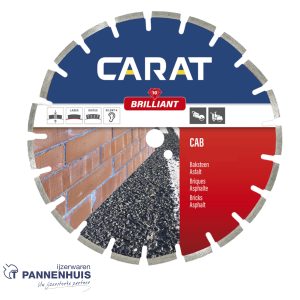 Carat CA Premium 400×25,4 baksteen en asfalt