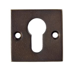 JOLIE sleutelplaat vierkant PZ Aged Bronze 52x52x7