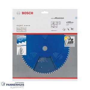 Bosch Cirkelzaag 235x30x2,6 80T Expert for Aluminium