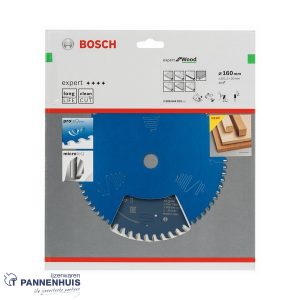 Bosch Cirkelzaag Expert for Wood 160x20x1,8 48T