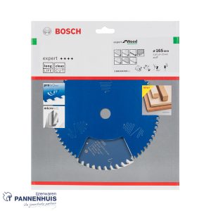Bosch Cirkelzaag Expert for Wood 165x20x2,6 48T