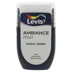 Levis Ambiance tester muur mat – Marmerwit 7102 30 ml