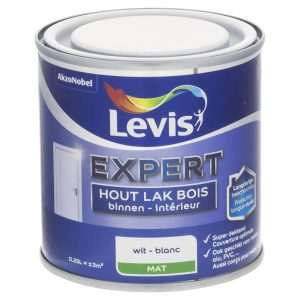 Expert Houtlak Binnen Mat – Wit 0,25 L