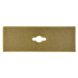 Achterplaat Vintage gold voor knop 72 mm (145 5)