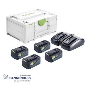 Festool Energie-set SYS 18V 4×5,2/TCL6DUO****