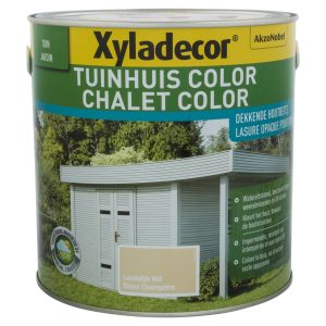 Xyladecor Tuinhuis Color Landelijk wit 2,5 L
