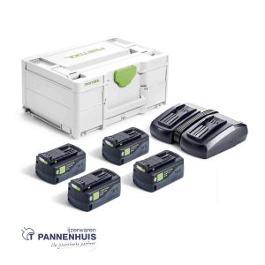 Festool Energie-Set SYS 18V 4×5,0/TCL 6 DUO