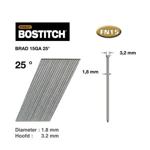 Bostitch nagels FN 1536 1.85x55mm (pak=3655st)