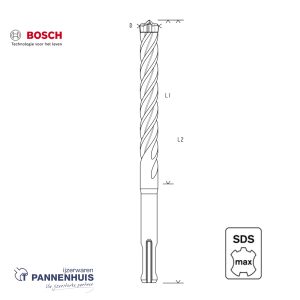 Bosch Hamerboor SDS max-8X 20x400x520mm