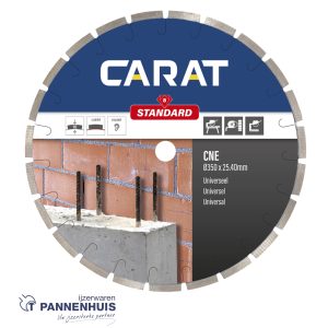 Carat CNE Standaard 350×25,4 universeel tafel