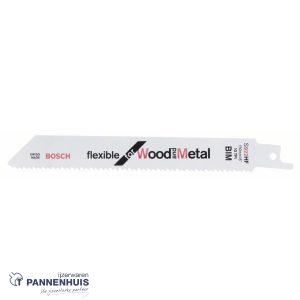 Bosch Reciprozaagblad S 922 HF Flexible for Wood and Metal 5x