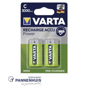 Varta Recharge Accu Power C 3000mAh Blister (2 st)