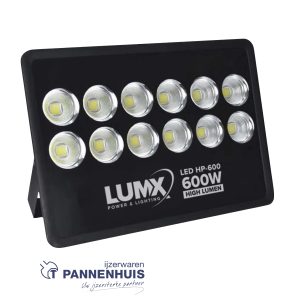 Lumx LED HP-600 Watt IP 65 Klasse 1 60000 lumen 0,5m