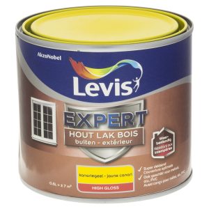 Levis expert houtlak buiten High Gloss Kanariegeel 0,5L 4659