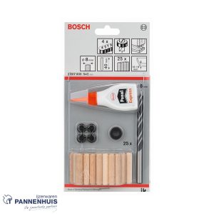 Bosch 32-delige houtdeuvelset  8 x 40 mm
