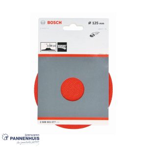 Bosch Steunschijf met klithechtsysteem 125 mm, 12.500 o.p.m.