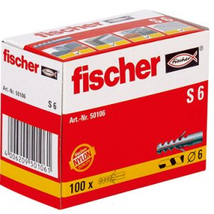 Fischer plug S 6 (100st)