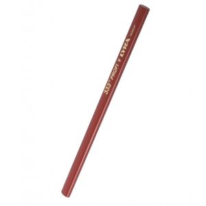 Lyra potlood 333-30cm rood voor schrijnwerkers