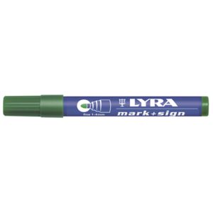Lyra onuitwisbare stift fijne punt groen