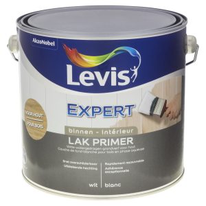 Levis Expert Hout Primer Binnen Wit 2,5 L