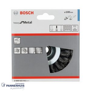 Bosch Kegelborstel 100 x 0,5 x 12 mm, M14