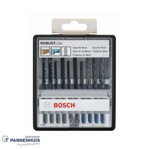 Bosch 10-delige set decoupeerzaagblad Wood and Metal