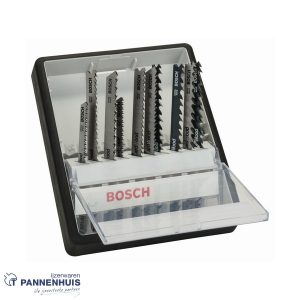 Bosch 10-delige set decoupeerzaagblad Wood