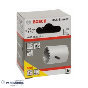 Bosch Gatzaag HSS Bi-Metal standaard adapter  40 mm