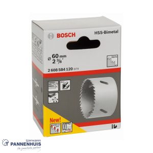 Bosch Gatzaag HSS Bi-Metal standaard adapter  60 mm