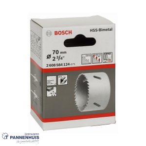 Bosch Gatzaag HSS Bi-Metal standaard adapter  70 mm
