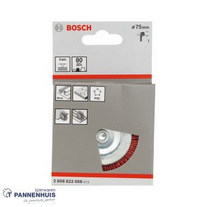 Bosch schijfborstel nylon  75 X 1 mm