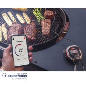 Weber iGrill 2 digitale thermometer met de app (IOS + Android)