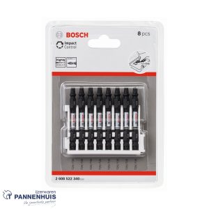 Bosch Schroefbit tweezijdig Impact Control T25, 65 mm 8x