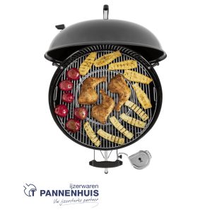 Weber Master-Touch GBS E-5755-houtskoolbarbecue van 57 cm RVS grillrooster