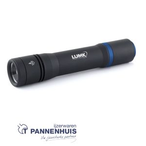 Lumx Tactische LED T-1000 zaklamp, USB oplaadbaar / Focus Control