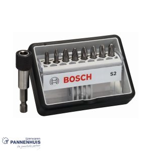 Bosch extra hard schroefbitset robust line 8 st