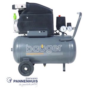 Bauger KA25200 Compressor 200l 24l ketel 2pk 2850t
