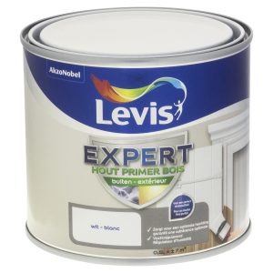 Levis Expert Hout Primer Buiten Wit 0,5 L (syntetisch)