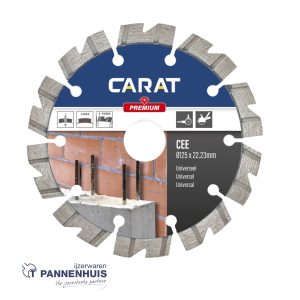 Carat CEE Premium 125×22,23 Universeel