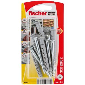 Fischer pluggen SXR 8X60 Z K NV (blister)