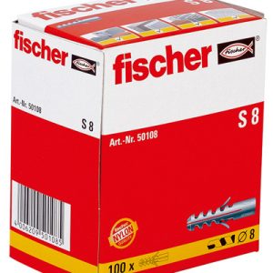 Fischer plug S 8 (100st)