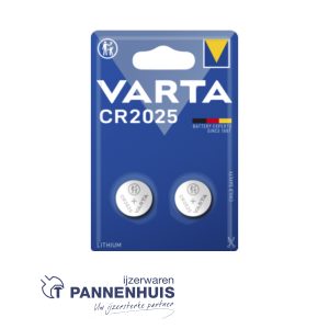 Varta CR2025 Lithium Blister (2 st)