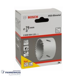 Bosch Gatzaag HSS Bi-Metal standaard adapter  76 mm