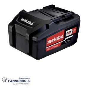 Metabo Batterijen Li-Power 18 V – 5,2 Ah